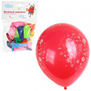 купить Набор шаров разноцветный цвет в асс., 30 см, 12 шт/уп арт.KL40927