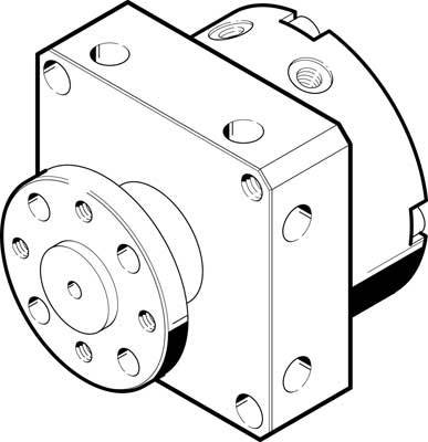 купить FESTO Schwenkantrieb 185928 DSM-6-90-P-FW Gehaeusem