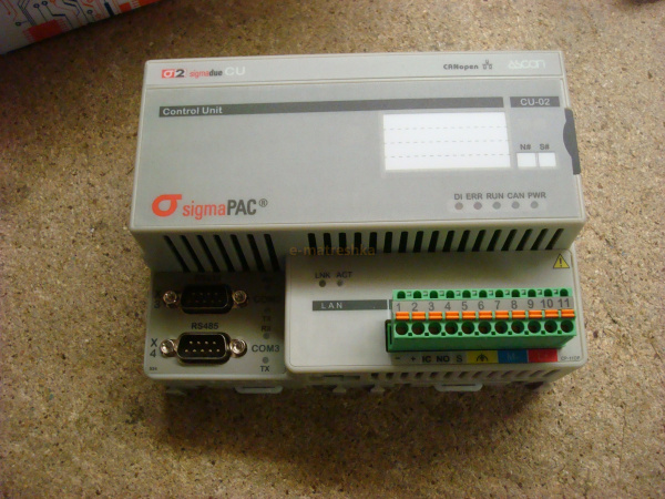 купить Контроллер CU-025010; с портом Ethernet, RS232 и двумя дополнительными портами (232+485) (ASCON)