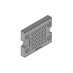 купить 43798 Icotek KEL-DPZ-B 25 gy / Cable entry plate, screw assembly, IP66