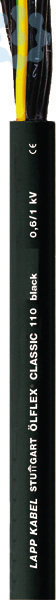 купить Кабель OLFLEX CLASSIC 110 3х2.5 G Black 0.6/1кВ (м) LappKabel 1120340