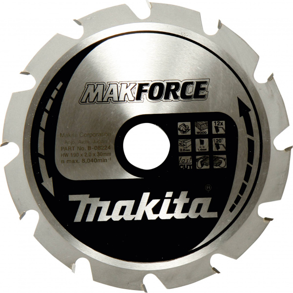 купить Makita MAKFORCE B-32144 Hartmetall Kreissaegeblatt