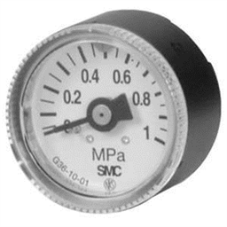 купить G36-2-01 SMC G(A)36, Pressure Gauge for General Purpose (O.D. 37)