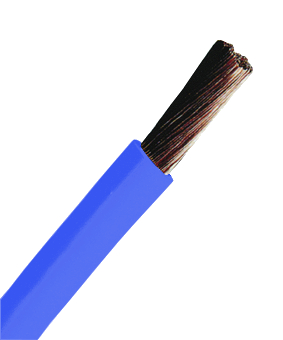 купить X01050402C Schrack Technik PVC Insulated Wires H07V-K 6mm² blue (fine stranded)