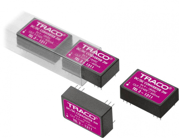 купить TracoPower TEL 3-2422 DC/DC-Wandler, Print 24 V/DC