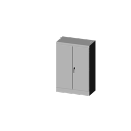 купить SCE-724824FSD Saginaw FSD Enclosure / ANSI-61 gray finish inside and out. Optional sub-panels are powder coated white.