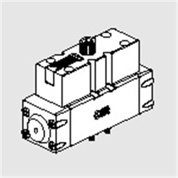 купить 7055021100 Metal Work ISO2 5599/1 solenoid/pneumatic valve with M12 connector, 5/2 monostable with mechanical spring, 24V DC voltage