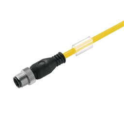купить 1077750300 Weidmueller Sensor-actuator Cable (assembled) / Sensor-actuator Cable (assembled), One end without connector, M12, No. of poles: 4, Cable length: 3 m, pin, straight