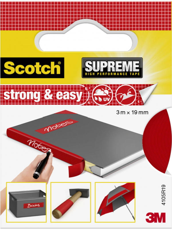 купить 3M Strong & Easy 4105R19 Gewebeklebeband ScotchВ® R