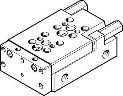 купить FESTO Mini-Schlitten 170550 SLT-6-20-P-A Gehaeusema