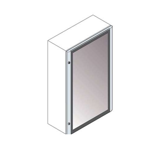 купить Дверь для шкафов Gemini (размер 4) прозр. ABB 1SL0244A00