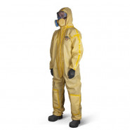 купить Одноразовая одежда Комбинезон с капюш ChemMAX 1 желтый р-р М (CT1S428)