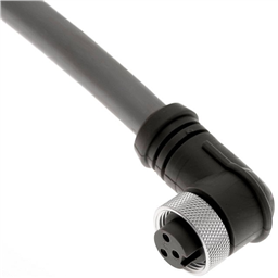 купить MINH-3FP-30-R Mencom PVC Cable - 14 AWG - 600 V - 18A - NA Color Code / 3 Poles Female Right Angle Plug 30 ft