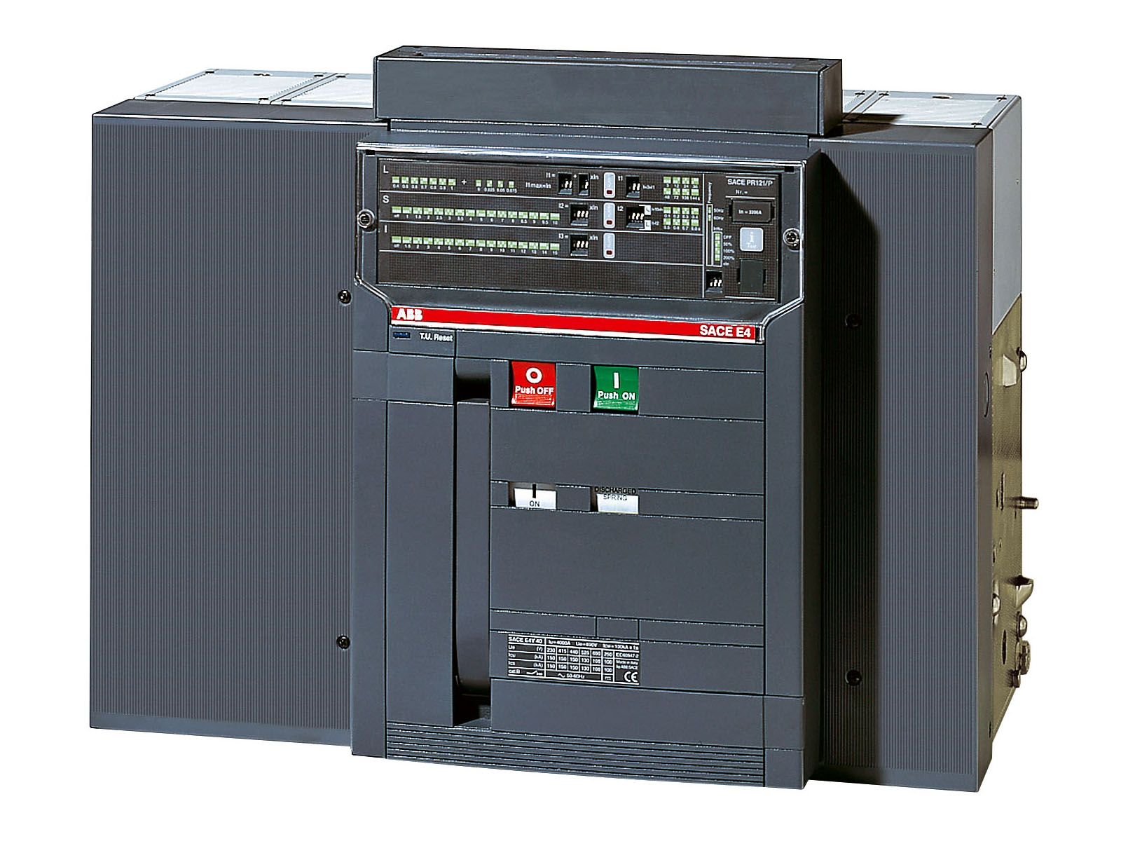 купить Выключатель автоматический с полноразмерной нейтралью E4S 4000/f PR113/P-LSIG-In=4000A 4p