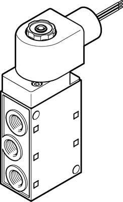 купить FESTO Magnetventil 535910 MFH-5-1/4-S-EX  G 1/4 Ne