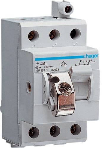 купить Schaltermodul   Grau   63 A  400 V  Hager SH363S