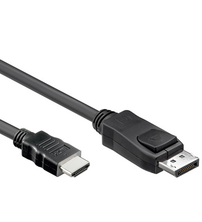 купить Q7151737 Schrack Technik DisplayPort Kabel, DP20 Stecker - HDMI19, 3m