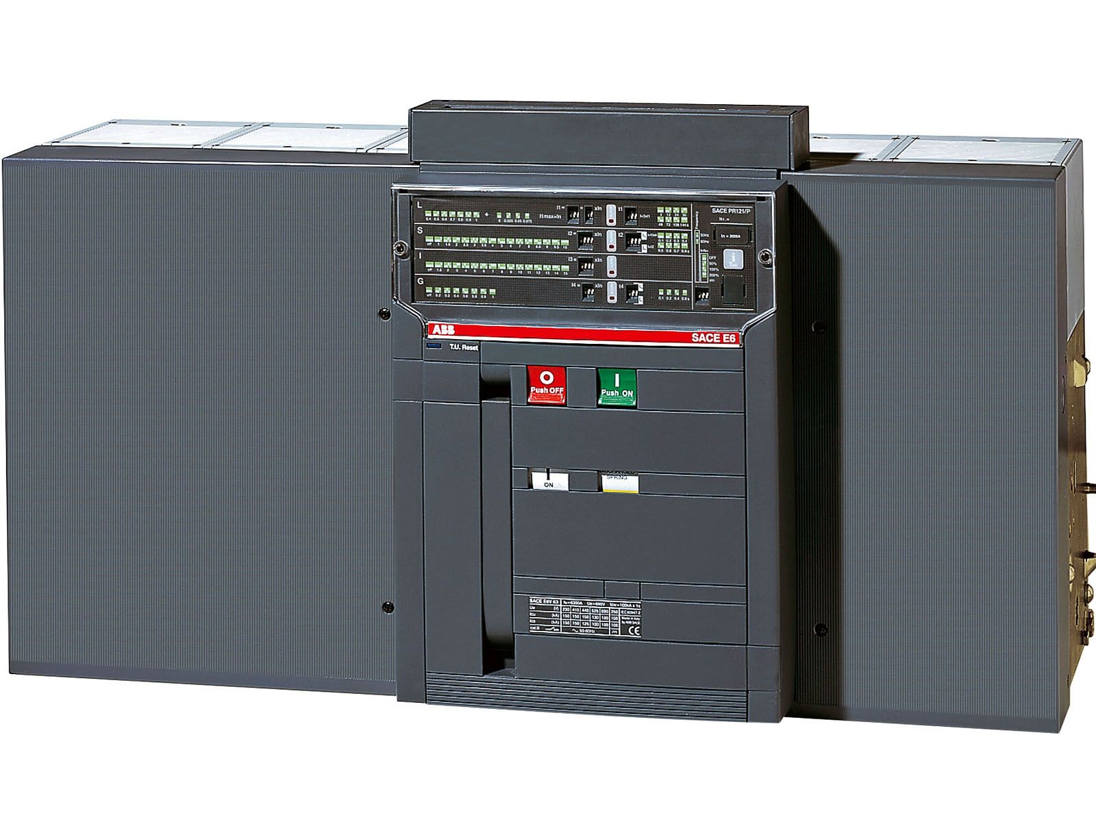 купить Выключатель автоматический стационарный E6V 6300 PR123/P-LSI In=6300A 4p F HR
