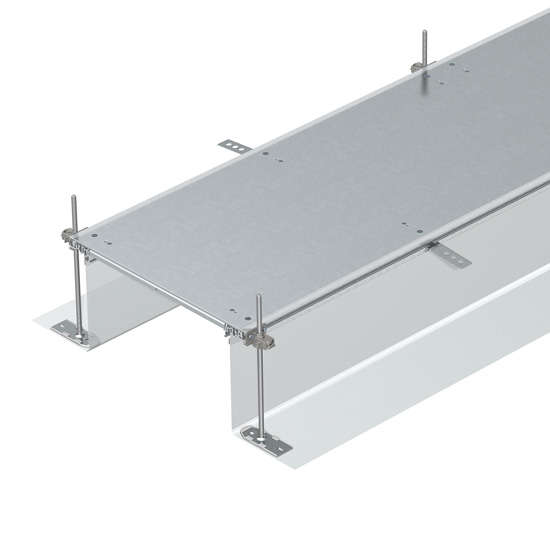 купить Комплект открываемого кабельного канала с крышкой OKA-G30040240R (дл.2.4м) OBO 7424062