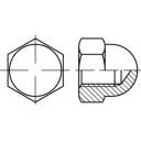 купить TOOLCRAFT  137186 Sechskant-Hutmuttern M14   DIN 1