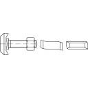 купить 161543 Hammerkopfschrauben M20 35 mm     Stahl gal