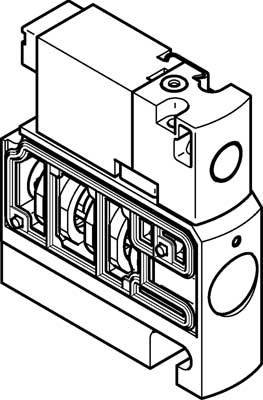 купить FESTO Magnetventil 548057 CPVSC1-M1HT-N-H-Q3O  Sam