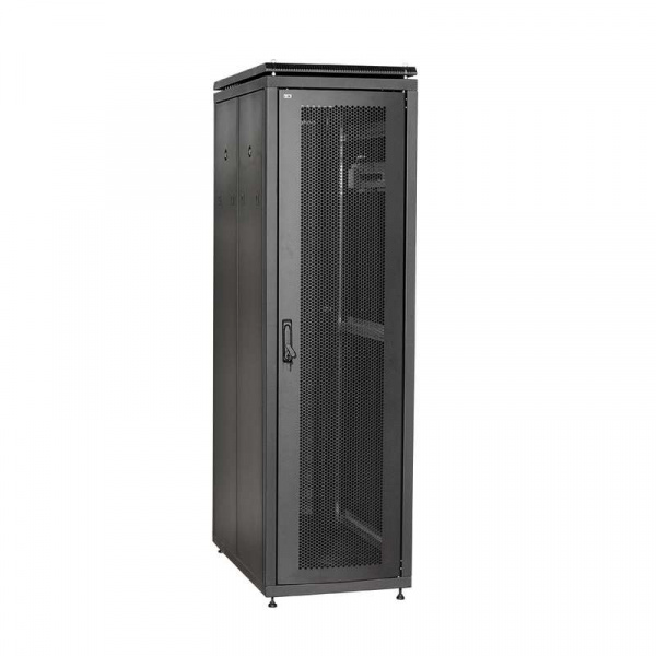купить Шкаф сетевой 19дюйм LINEA N 18U 600х600мм перфорированная передняя дверь черн. ITK LN05-18U66-P
