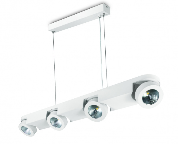 купить LID15004 Schrack Technik Oona-P 4x10W LED 4x900lm 3000K 60° 230V IP20 weiß