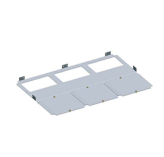 купить Панель нижняя 1 ряд отверстий для 5/..RG8 ABB RB58F1