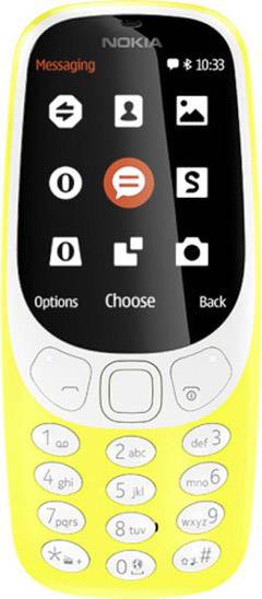купить Nokia 3310 Dual-SIM-Handy Gelb - Das Kult-Handy is