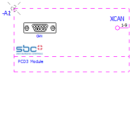 купить PCD7.F7400 Saia Burgess Controls CAN communication module