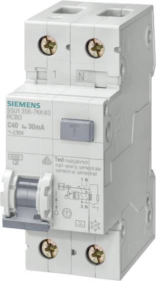 купить Siemens 5SU1356-6KK25 FI-Schutzschalter    1polig