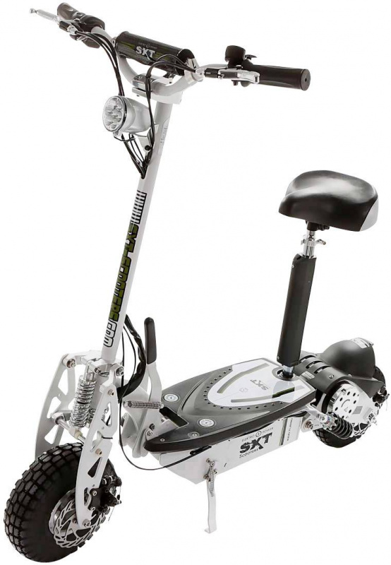 купить SXT Scooters ESC1000.3 Turbo E-Scooter Weiss Blei 3