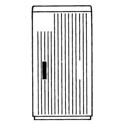 купить 843154 General Electric EH3/AP 20 kit-form cabinet with anti fly posting surface 1125x590x320