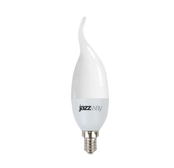купить Лампа светодиодная PLED-SP CA37 9Вт свеча 3000К тепл. бел. E14 820лм 230В JazzWay 2859518A