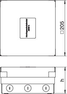 купить Лючок 4UDHOME4 2M MT U OBO 7427252