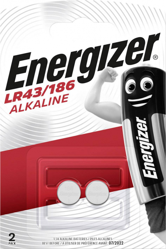 купить Energizer AG12 Knopfzelle LR 43 Alkali-Mangan 123