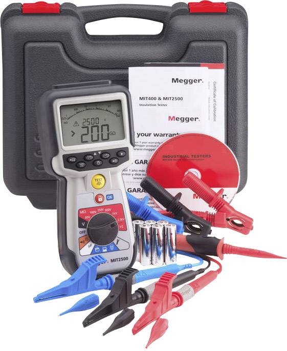 купить Megger MIT2500 Isolationsmessgeraet  50 V, 100 V, 2