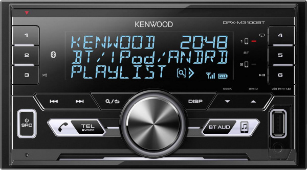 купить Kenwood DPX-M3100BT Doppel-DIN Autoradio Anschluss