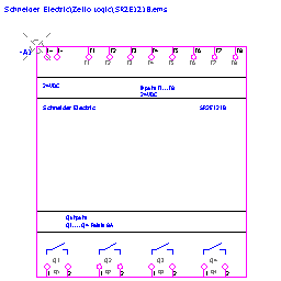 купить SR2E121B Schneider Electric ZELIO LOGIC 12 E/A 24VAC / ZELIO LOGIC