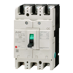 купить NF125-RGV_3P_016-020A_F Mitsubishi Molded Case Circuit Breaker 3-pole 20A Front connection type