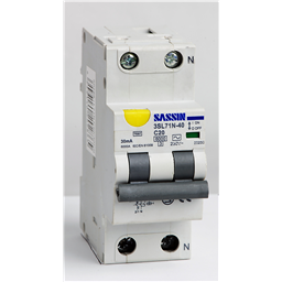 купить 20299 Sassin 3SB71LN-40 Residual Current Circuit Breaker with Overcurrent Protection