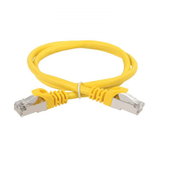 купить Патч-корд кат.5е FTP 2м жел. ITK PC05-C5EF-2M