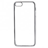 купить Чехол силикон iBox Blaze для iPhone 5/5S/SE (черная рамка)