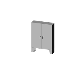 купить SCE-72EL6018LPPL Saginaw 2DR EL LPPL Enclosure / ANSI-61 gray powder coating inside and out. Optional sub-panels are powder coated white.