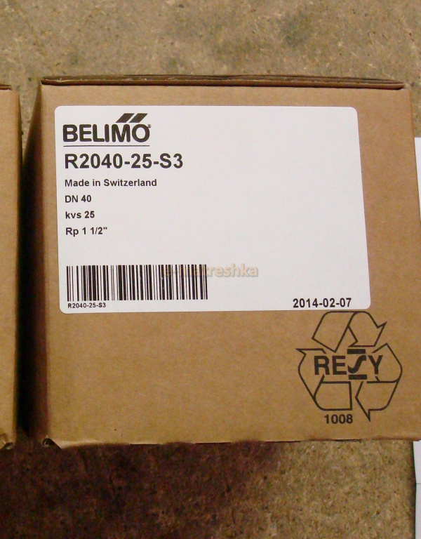 купить 2-ходовой шаровой кран R2040-25-S3 (Belimo)