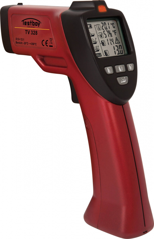купить Testboy TV 328 Infrarot-Thermometer  Optik 12:1 -2