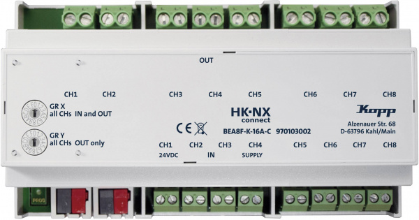 купить Kopp HK NXconnect 970103002 Binaer Ein-/Ausgang 8-K