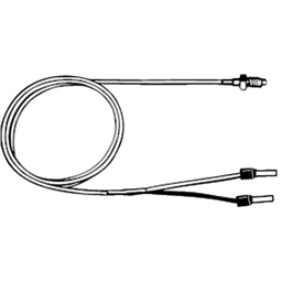 купить E52-CA1DF M6 2M Omron Low-cost thermocouple Temperature Sensor,Grounded type,Thermocouple K (CA),Exposed-lead model,0 to 400?