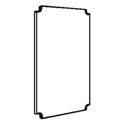 купить 843071 General Electric Mounting plate pertinax with fixing bolts for DIN 1, height 1125 mm